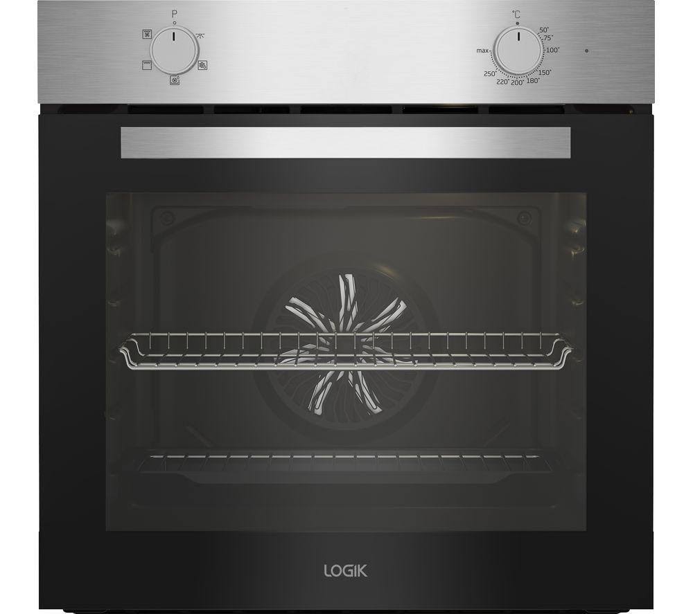 Logik LBFANX23 Electric Oven - Stainless Steel