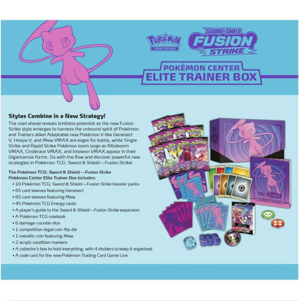 Pokémon TCG: Sword & Shield Fusion Strike Elite Trainer Box
