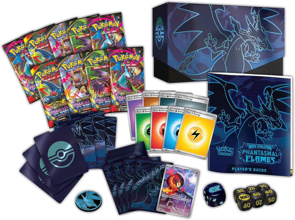 Pokémon TCG: Mega Evolution Phantasmal Flames Elite Trainer Box (ME02)