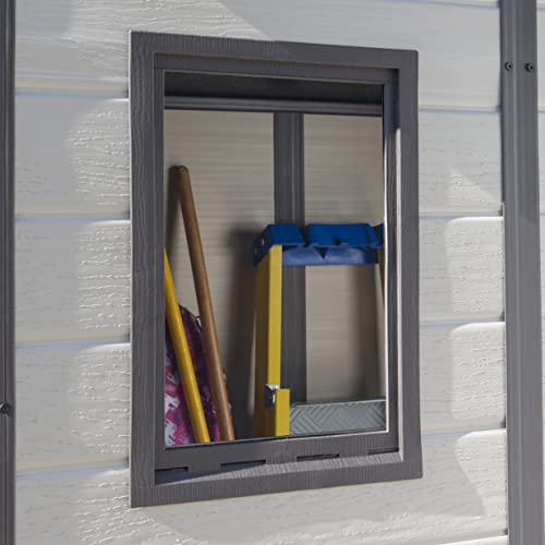 Keter Manor Outdoor Pent Single Door Garden Storage Shed