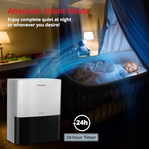 Inventor 12L/Day Dehumidifier Fresh, Silent