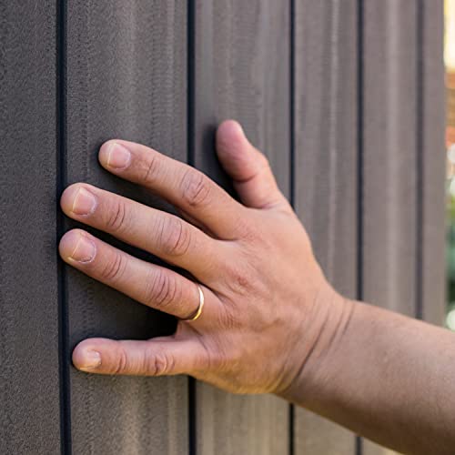 Keter Darwin Outdoor Apex Single Door Garden Storage Shed