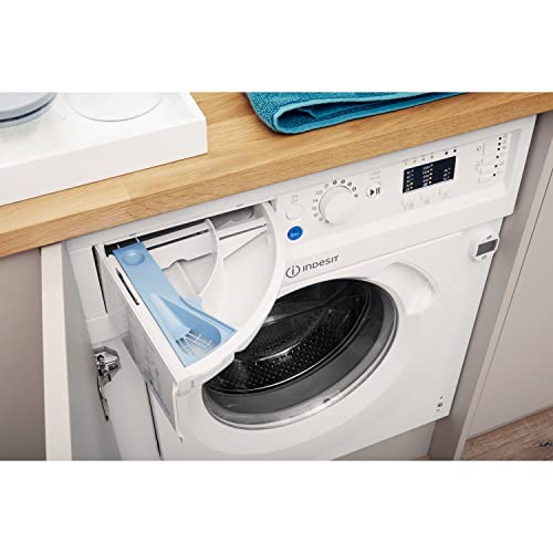Indesit Integrated 7kg Washing Machine - White