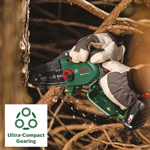 Bosch Home and Garden Cordless Compact Pruner Saw EasyChain 18V-15-7