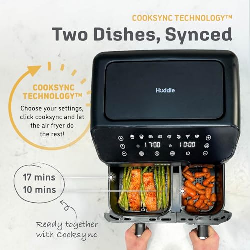 Huddle 8.5L Premium Dual Basket Air Fryer