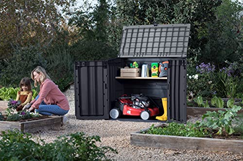 Keter Store-It-Out Prime 4.3 x 2.3 Foot Resin Outdoor Storage Shed
