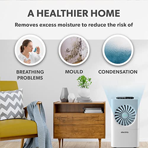 electriQ 10L Dehumidifier, combats damp