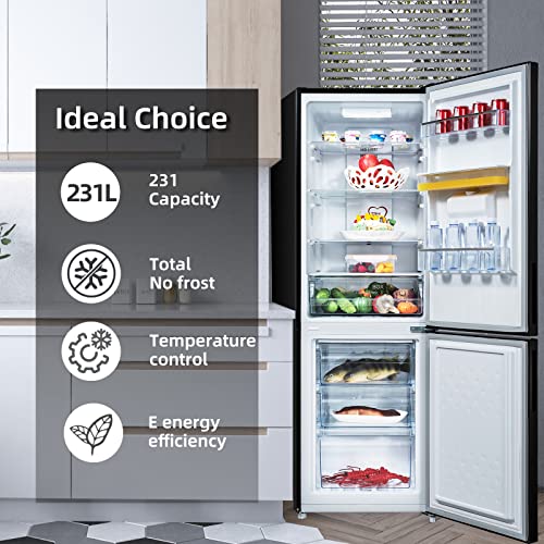 CHiQ FBM228NE4DEU, Fridge Freezer 70/30, 231L