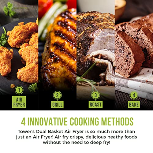 Tower Vortx 9L Duo Basket Air Fryer