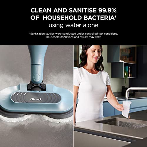 Shark Steam Mop, Automatic Steam and Scrub Steam Mop S6002UK