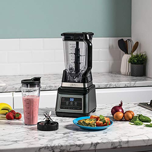 Ninja 2-in-1 Blender With Auto-iQ - Black - BN750UK