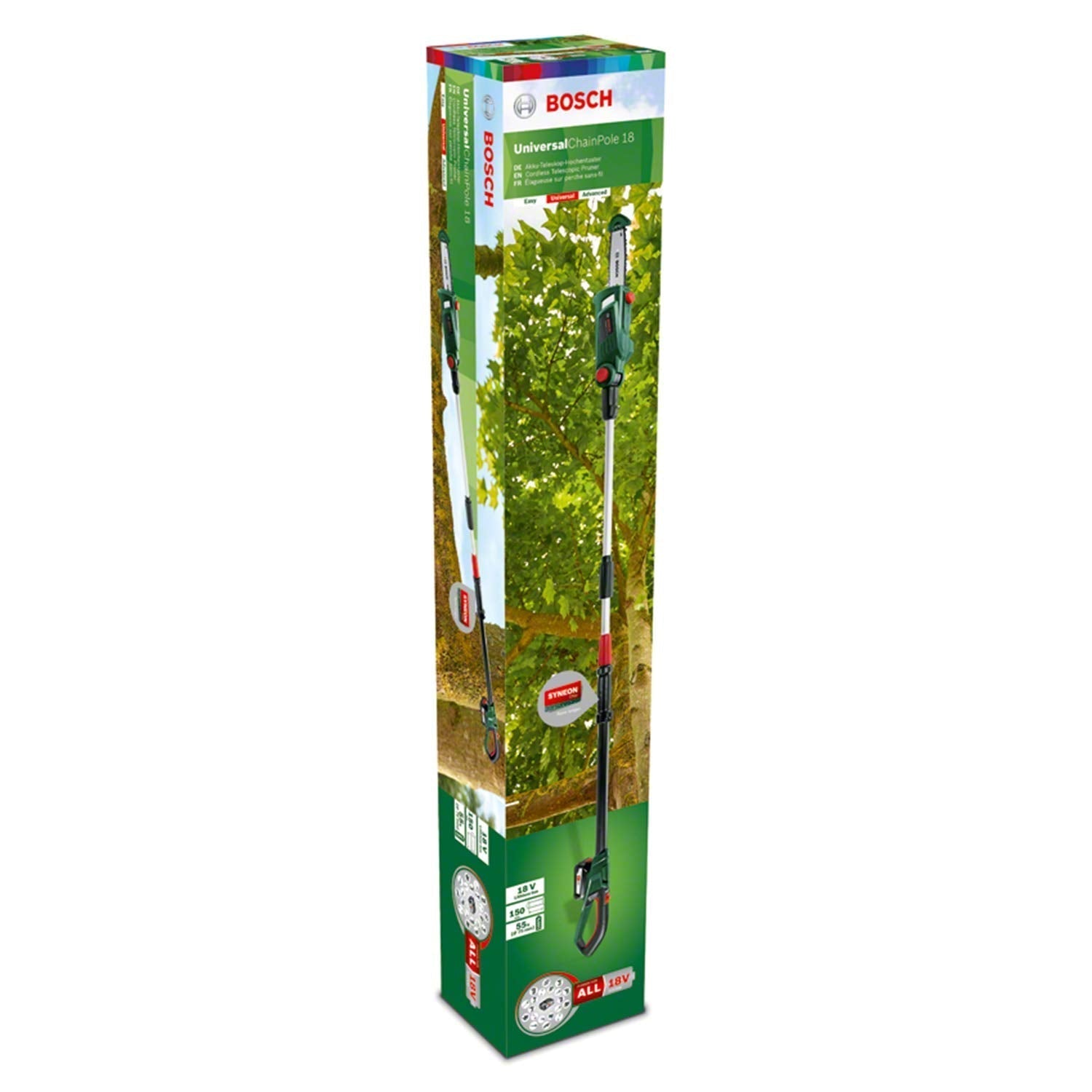 Bosch Cordless Pruner UniversalChainPole 18