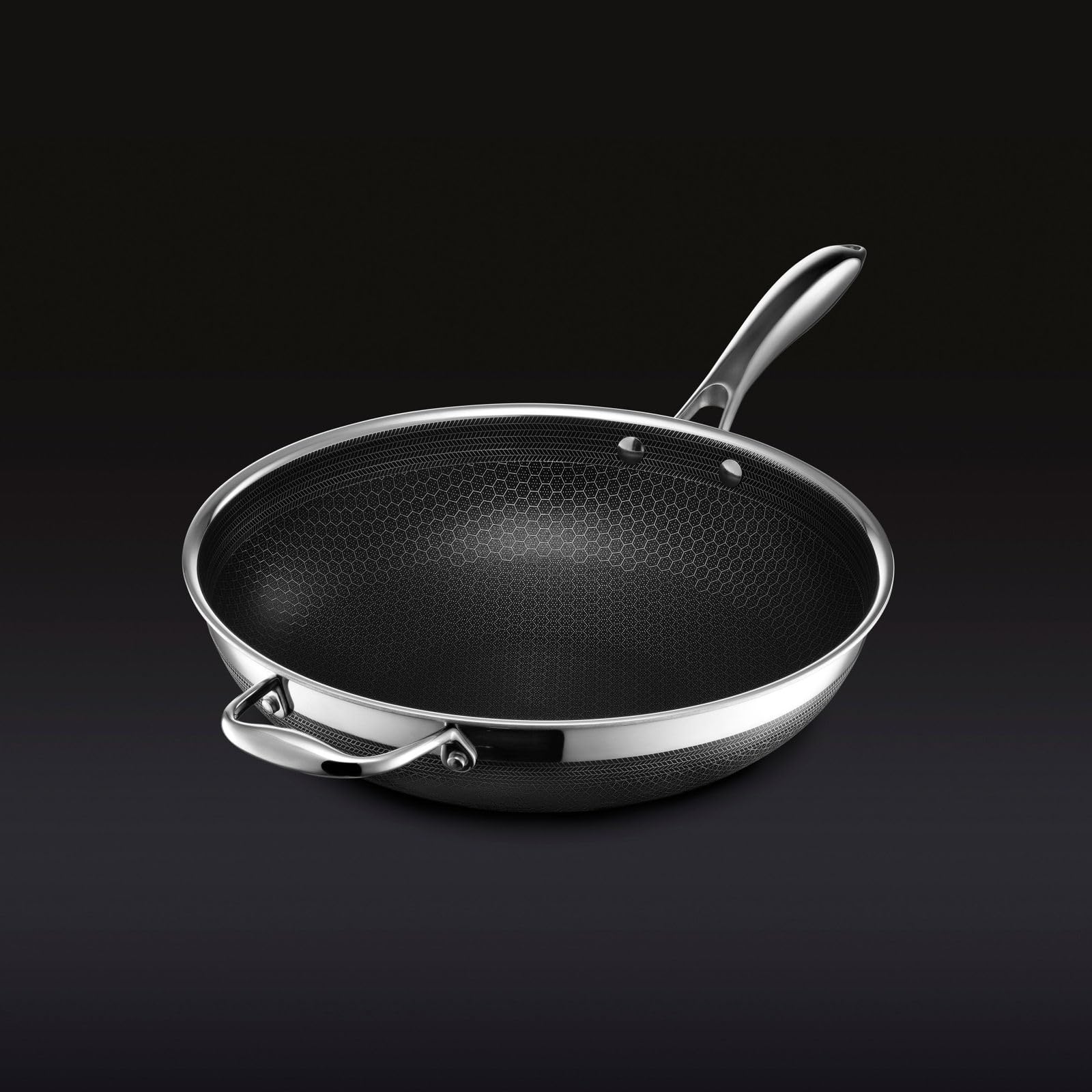 HexClad Hybrid Nonstick Wok
