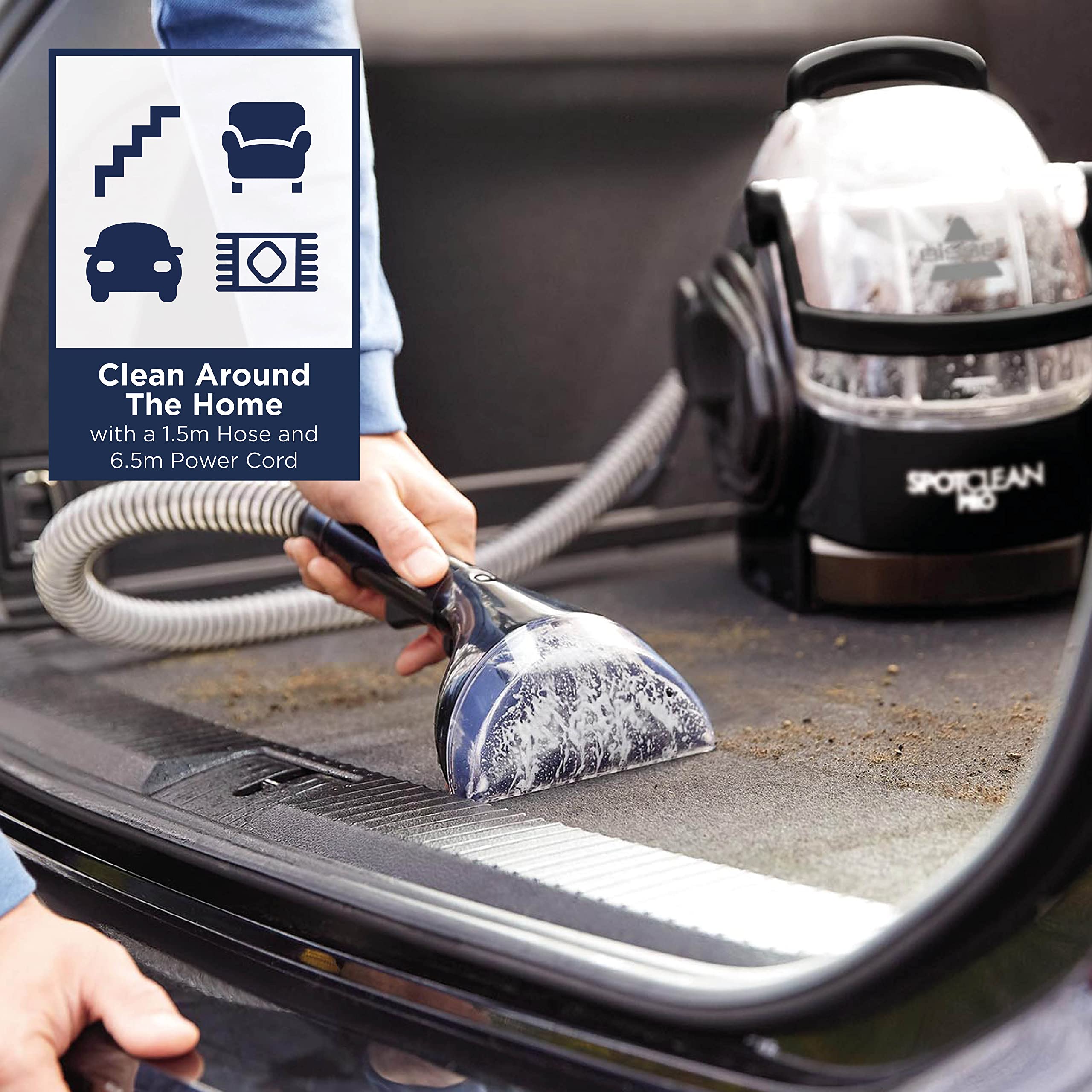 BISSELL SpotClean Pro 750W Portable Carpet Cleaner