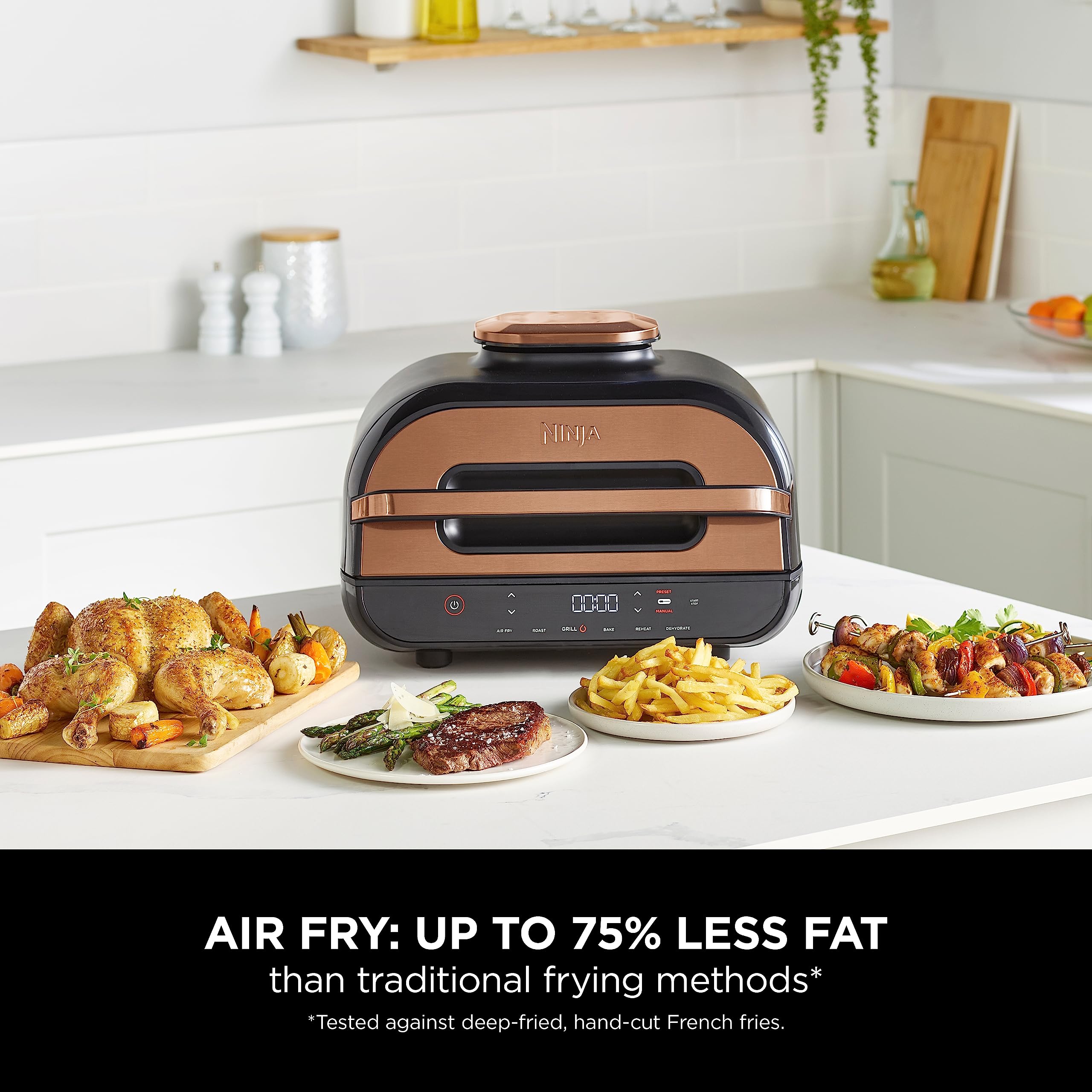 Ninja Foodi MAX Health Grill & Air Fryer AG551UKCP