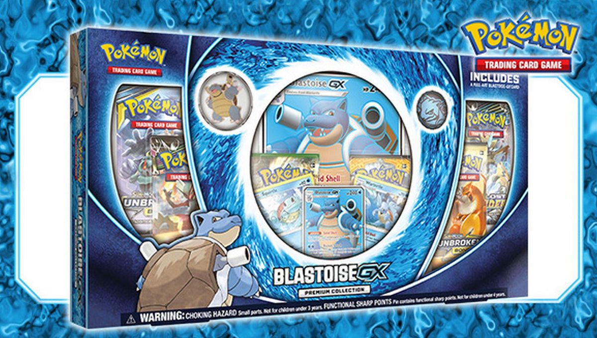 Pokémon TCG: Blastoise GX Premium Collection