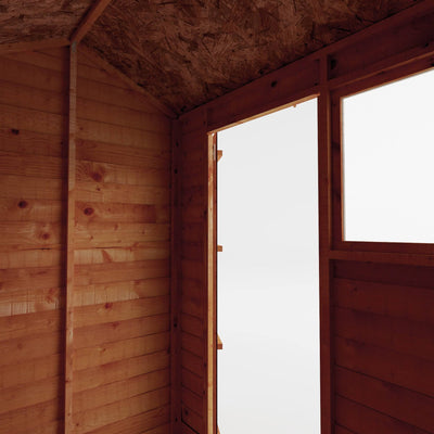 Mercia 6 x 4 Ft Overlap Reverse Apex Shed