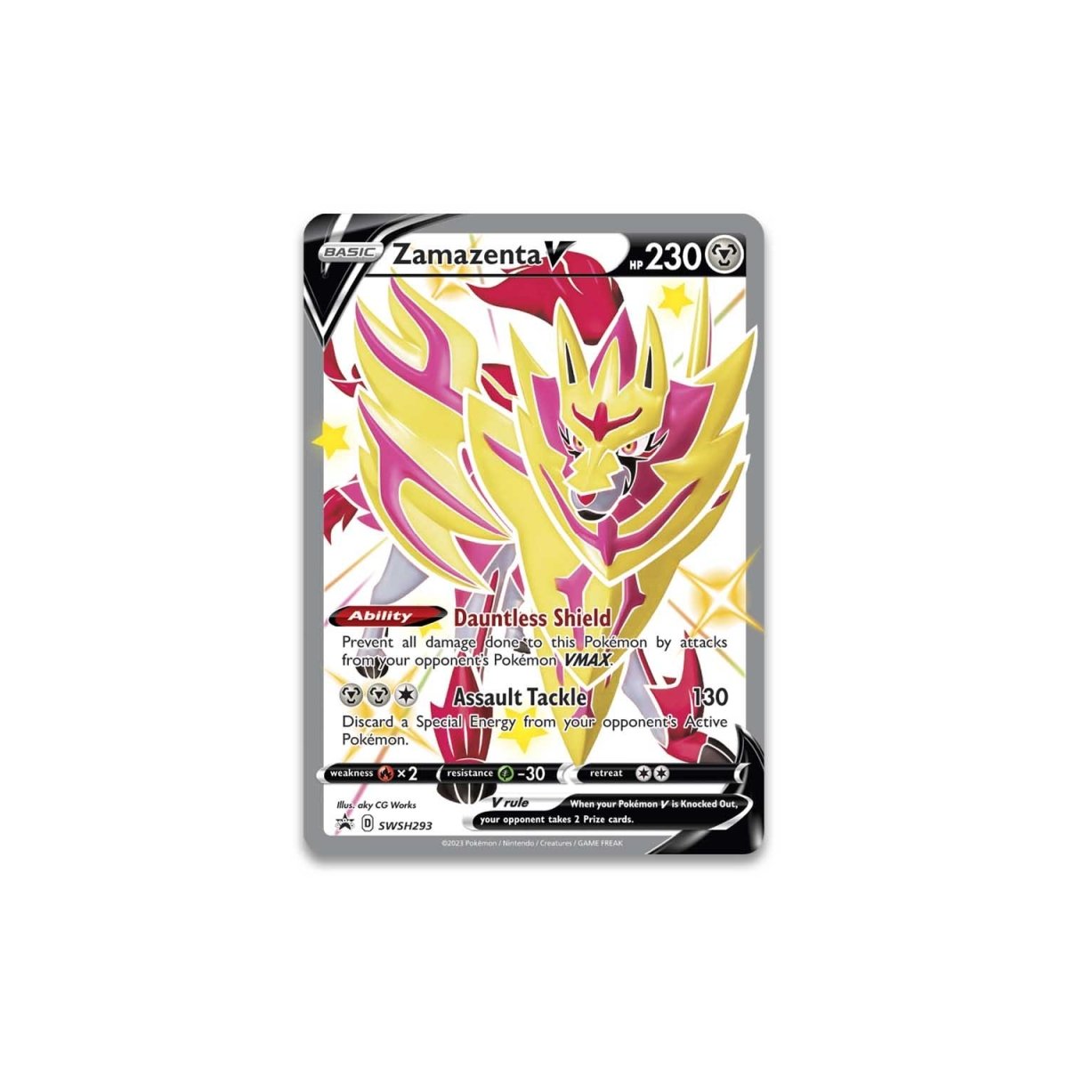 Pokémon TCG: Sword & Shield Crown Zenith Shiny Zamazenta Premium Figure Collection