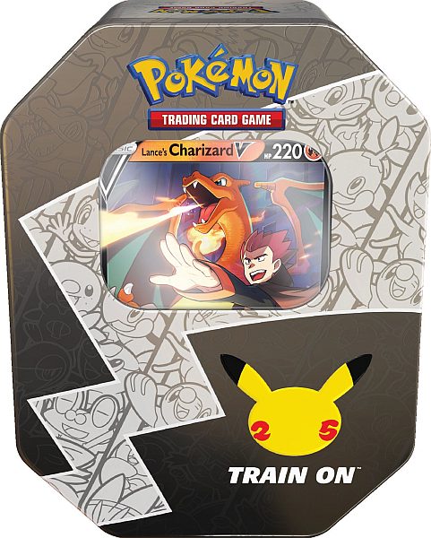 Pokémon TCG: Celebrations Lance's Charizard V International Tin