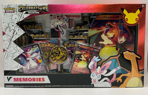Pokémon TCG: Celebrations Special Collection V Memories #2 — Packaging Condition: See Photos