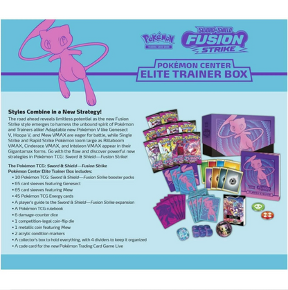 Pokémon TCG: Sword & Shield Fusion Strike Elite Trainer Box