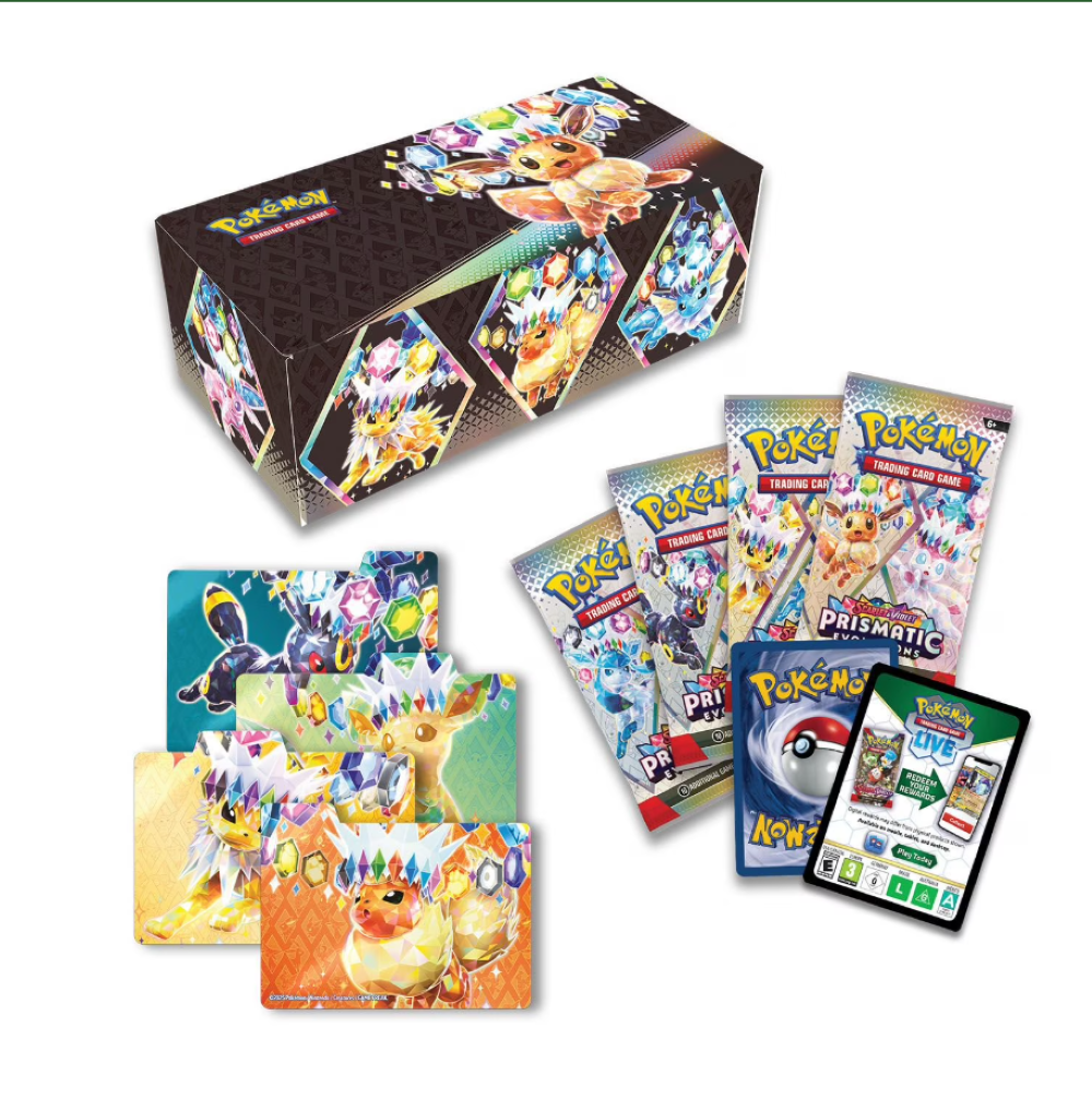 Pokémon TCG: Prismatic Evolutions Sam's Club Bundle [1 Bundle + 1 Surprise Box]