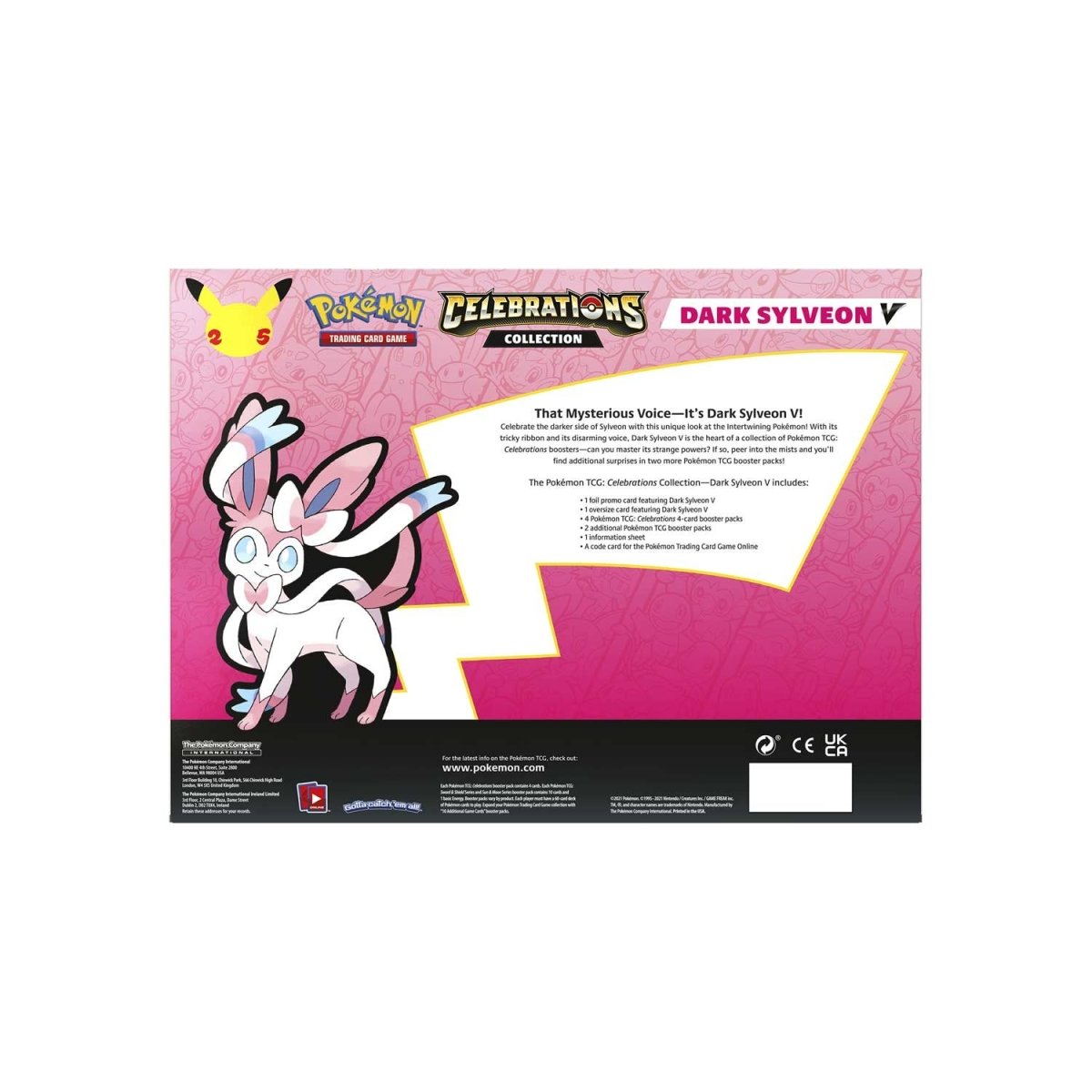 Pokémon TCG: Celebrations Collection Dark Sylveon V