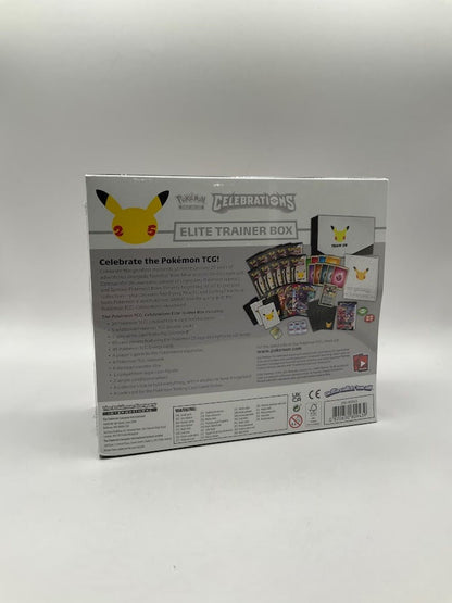 Pokémon TCG: Celebrations Elite Trainer Box #2 — Packaging Condition: See Photos