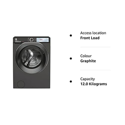 Hoover H-Wash 500 12KG 1400RPM WIFi & Bluetooth Graphite Freestanding Washing Machine