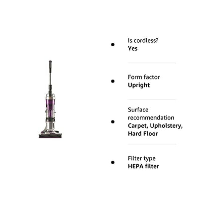 Vax Air Stretch Pet Max U85-AS-Pme Upright Bagless Vacuum Cleaner Purple Vacuum Cleaners