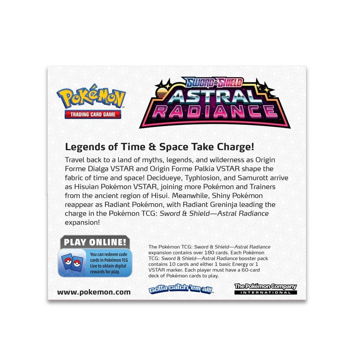 Pokémon TCG: Sword & Shield: Astral Radiance Booster Box