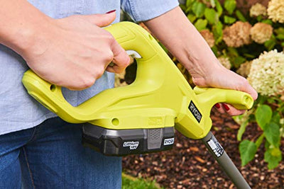 Ryobi 18V One+ Cordless 33cm Lawnmower & 23cm Grass Trimmer (1 x 5.0Ah)