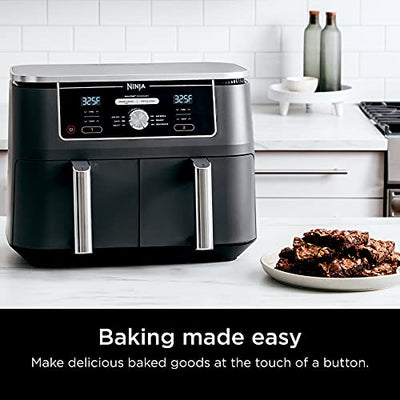 Ninja Foodi 10 Quart 6-in-1 DualZone XL 2-Basket Air Fryer DZ401