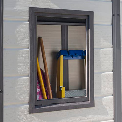 Keter Manor Outdoor Pent Single Door Garden Storage Shed