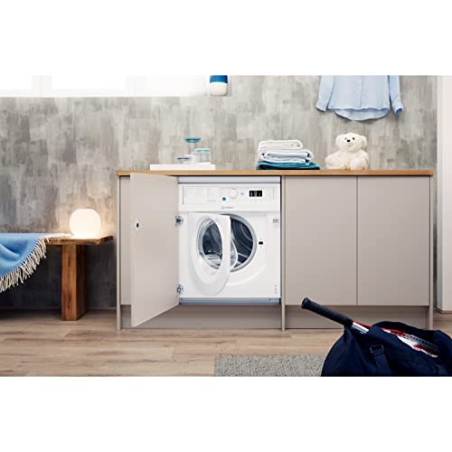 Indesit Integrated 7kg  Washing Machine - White