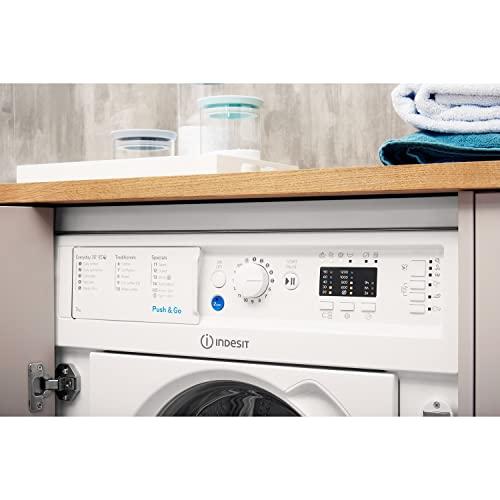 Indesit Integrated 7kg  Washing Machine - White