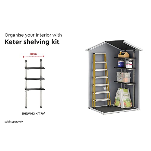 Keter Manor Outdoor Garden Storage Shed