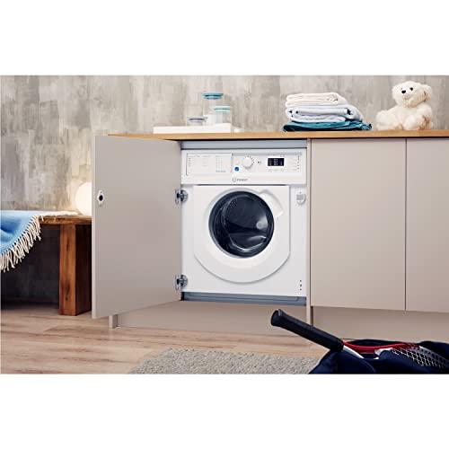 Indesit Integrated 7kg  Washing Machine - White