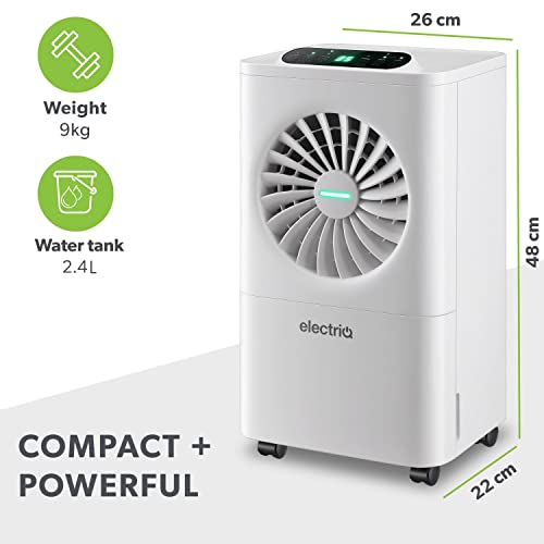 electriQ 10L Dehumidifier, combats damp