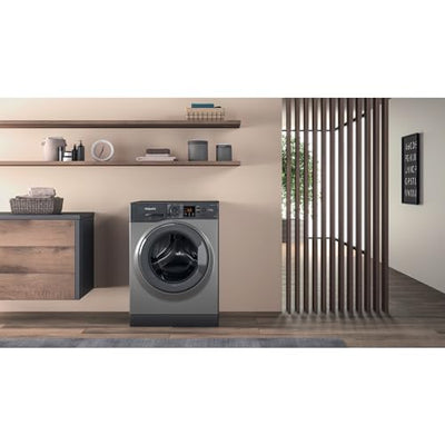 Hotpoint NSWR 945C GK UK N 9 kg 1400 Spin Washing Machine - Graphite