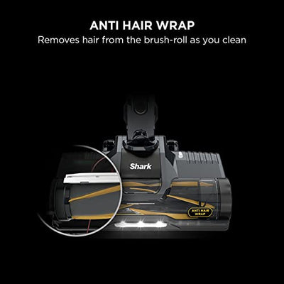 Shark Cordless Stick Vacuum Cleaner with Anti Hair Wrap IZ202UKT