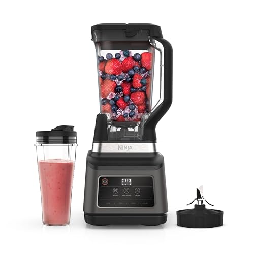 Ninja 2-in-1 Blender With Auto-iQ - Black - BN750UK