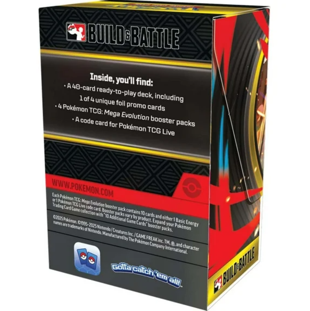 Pokémon TCG: Mega Evolution Build & Battle 10ct Display Box