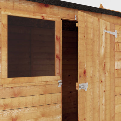 Mercia 6 x 4 Ft Overlap Reverse Apex Shed