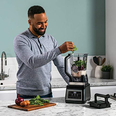 Ninja 2-in-1 Blender With Auto-iQ - Black - BN750UK