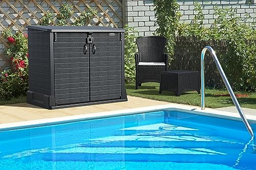 Duramax Cedargrain StoreAway 850L Plastic Garden Storage Shed