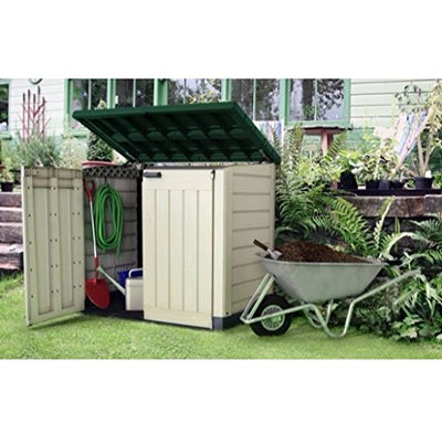 Keter Plastic Storage Unit Box Garden Shed Outdoor Sheds