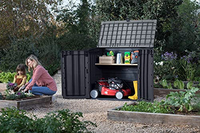 Keter Store-It-Out Prime 4.3 x 2.3 Foot Resin Outdoor Storage Shed