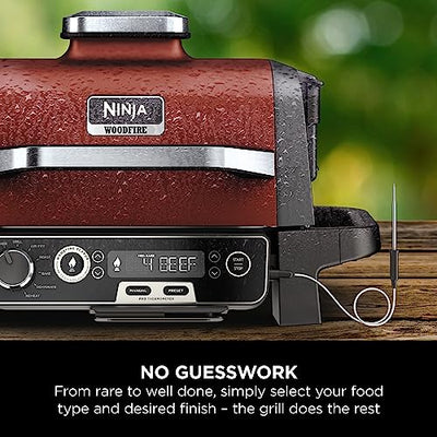 Ninja Woodfire Electric Outdoor BBQ Grill [OG751UKAMZ]