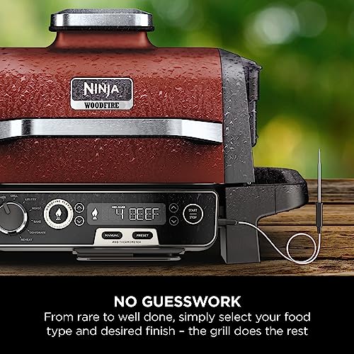 Ninja Woodfire Electric Outdoor BBQ Grill [OG751UKAMZ]